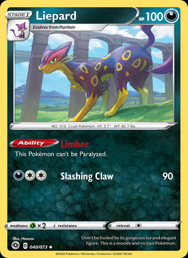Liepard, Champion's Path · 40/73
