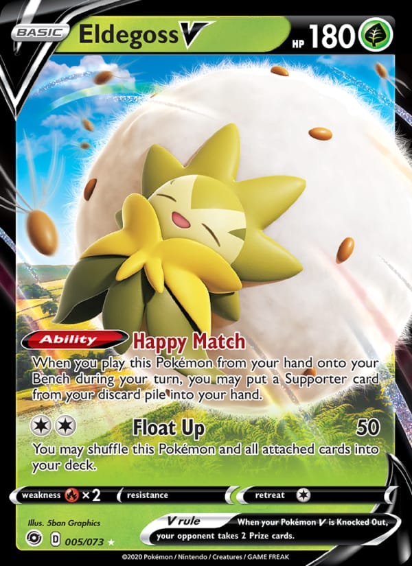 Eldegoss V, Champion's Path · 05/73