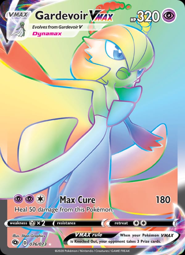 Gardevoir VMAX, Champion's Path · 76/73