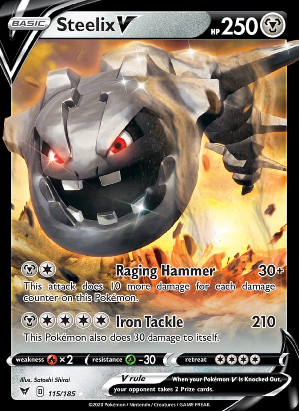 Steelix V, SWSH04: Vivid Voltage · 115/185