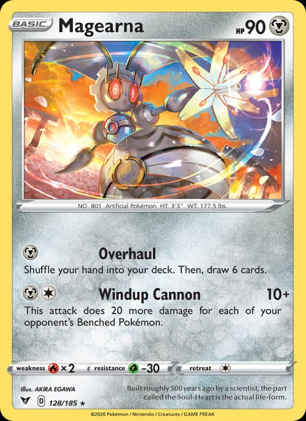 Magearna, SWSH04: Vivid Voltage · 128/185