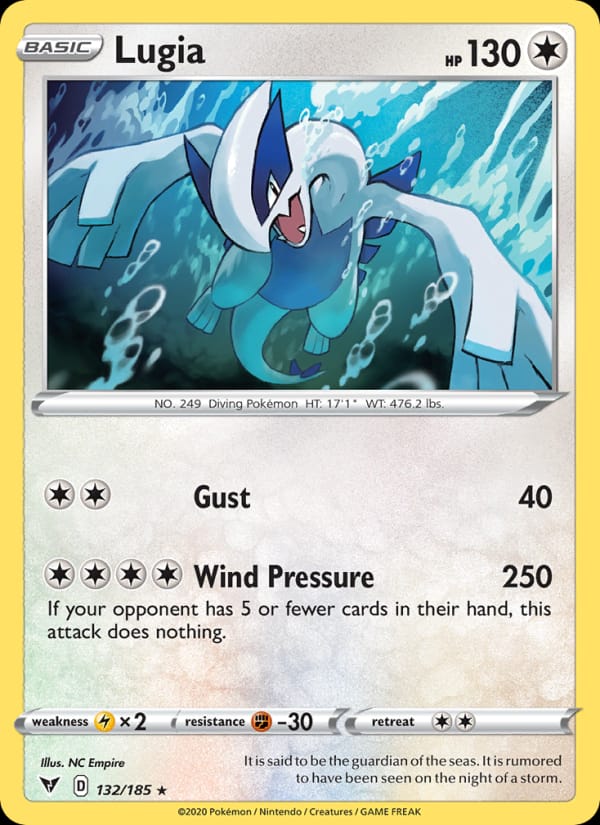 Lugia, SWSH04: Vivid Voltage · 132/185