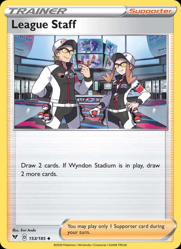 League Staff, SWSH04: Vivid Voltage · 153/185