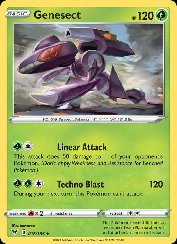 Genesect, SWSH04: Vivid Voltage · 016/185