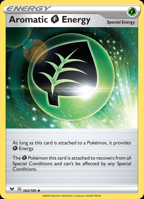 Aromatic Grass Energy, SWSH04: Vivid Voltage · 162/185