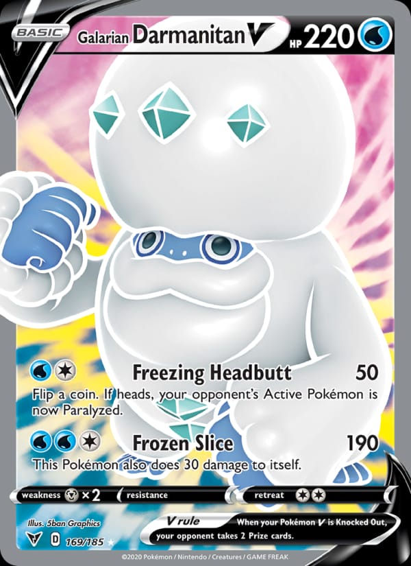 Galarian Darmanitan V, SWSH04: Vivid Voltage · 169/185