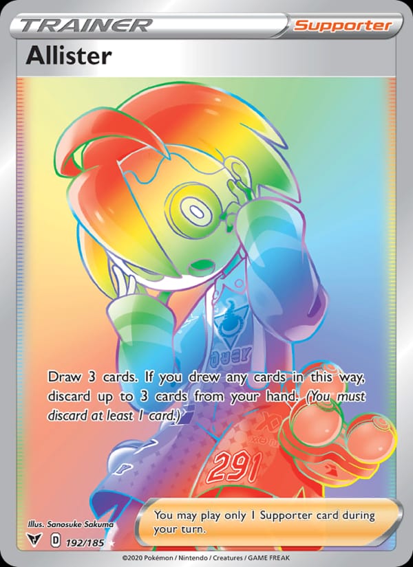 Allister, SWSH04: Vivid Voltage · 192/185