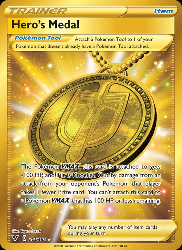 Hero's Medal, SWSH04: Vivid Voltage · 201/185