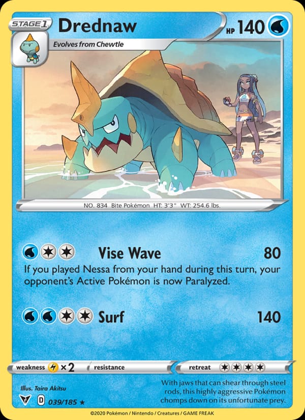 Drednaw, SWSH04: Vivid Voltage · 039/185