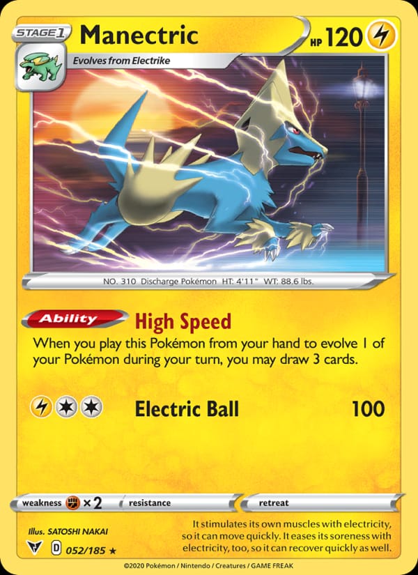 Manectric, SWSH04: Vivid Voltage · 052/185