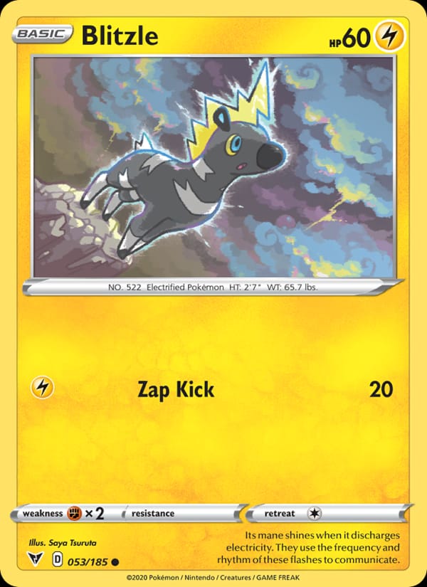 Blitzle, SWSH04: Vivid Voltage · 053/185