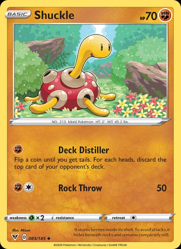 Shuckle, SWSH04: Vivid Voltage · 085/185