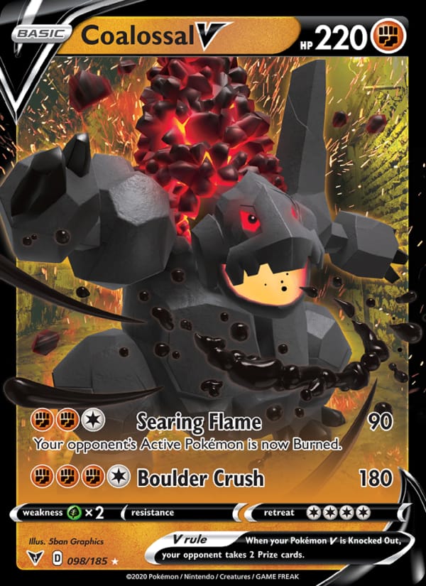 Coalossal V, SWSH04: Vivid Voltage · 098/185