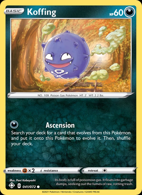 Koffing, Shining Fates · 041/072