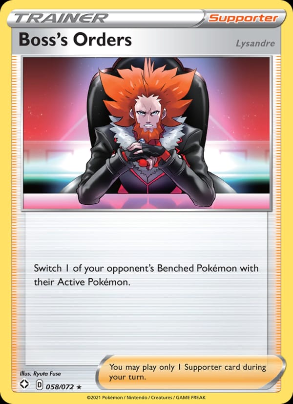 Boss's Orders, Shining Fates · 058/072