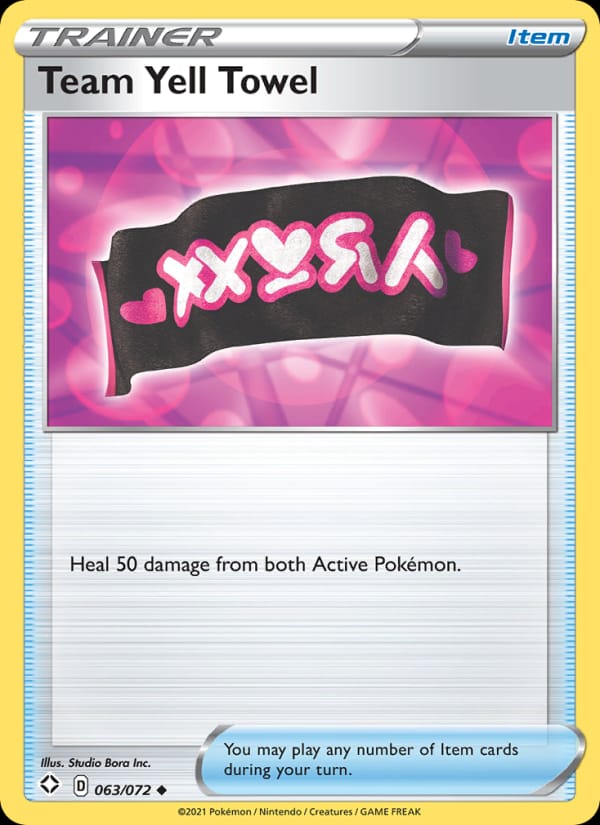 Team Yell Towel, Shining Fates · 063/072
