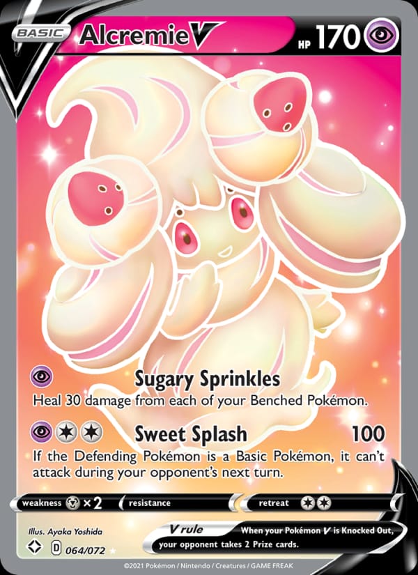 Alcremie V, Shining Fates · 064/072