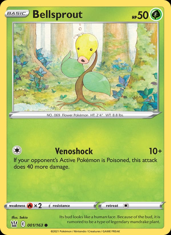 Bellsprout, SWSH05: Battle Styles · 001/163