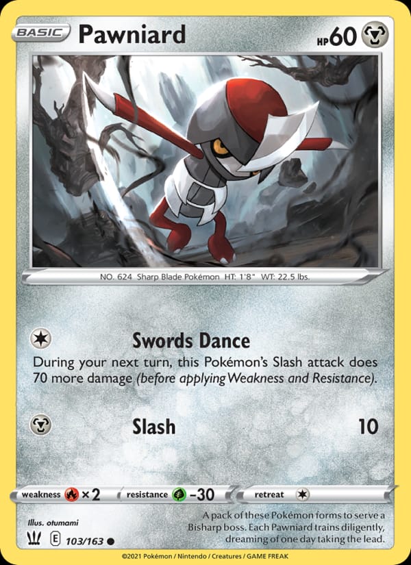Pawniard, SWSH05: Battle Styles · 103/163