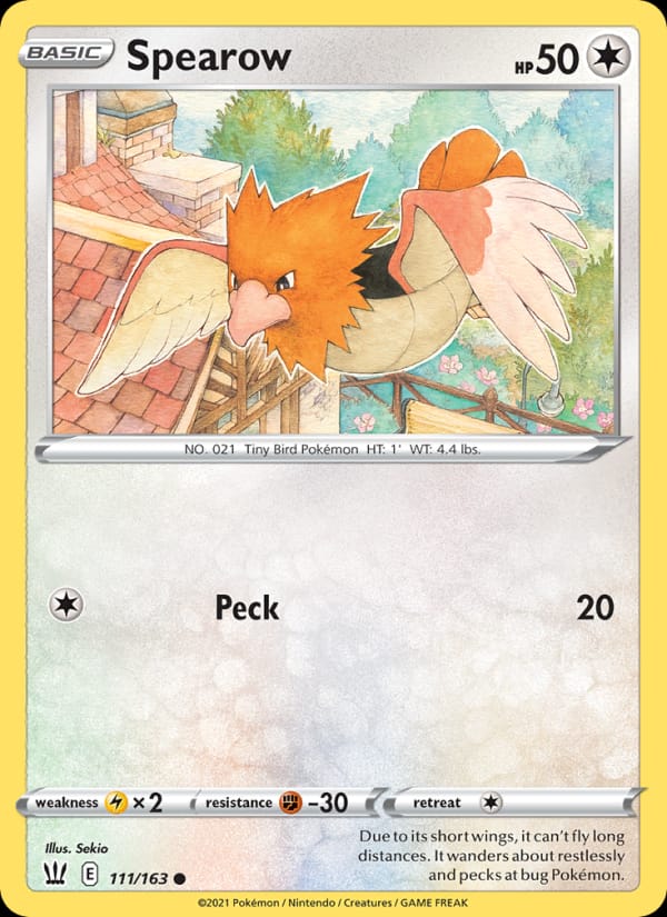 Spearow, SWSH05: Battle Styles · 111/163
