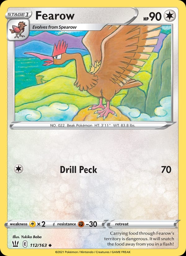 Fearow, SWSH05: Battle Styles · 112/163