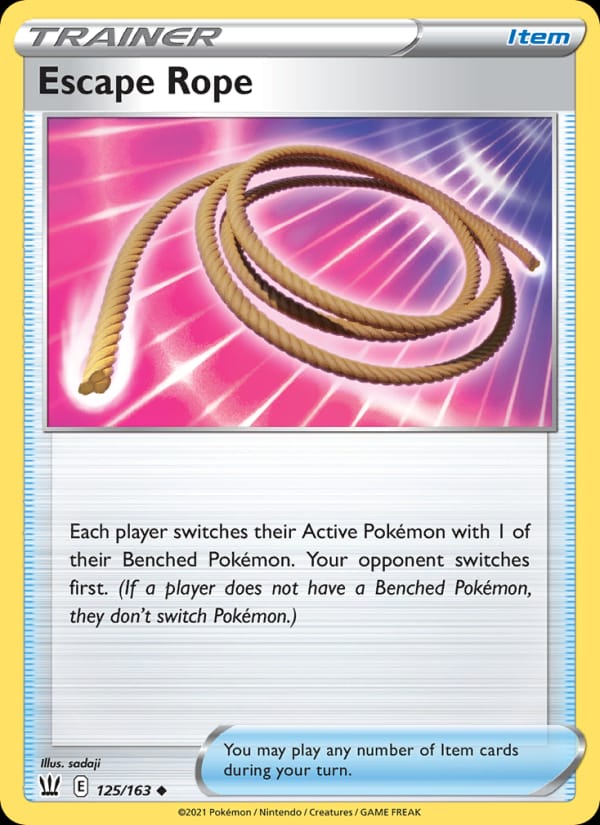 Escape Rope, SWSH05: Battle Styles · 125/163