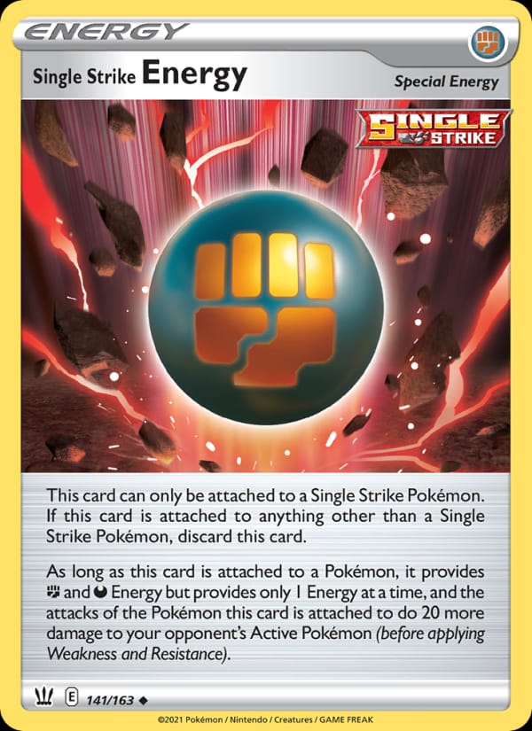 Single Strike Energy, SWSH05: Battle Styles · 141/163