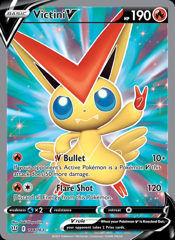Victini V, SWSH05: Battle Styles · 144/163