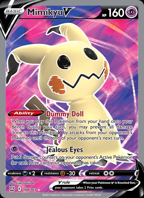 Mimikyu V, SWSH05: Battle Styles · 148/163