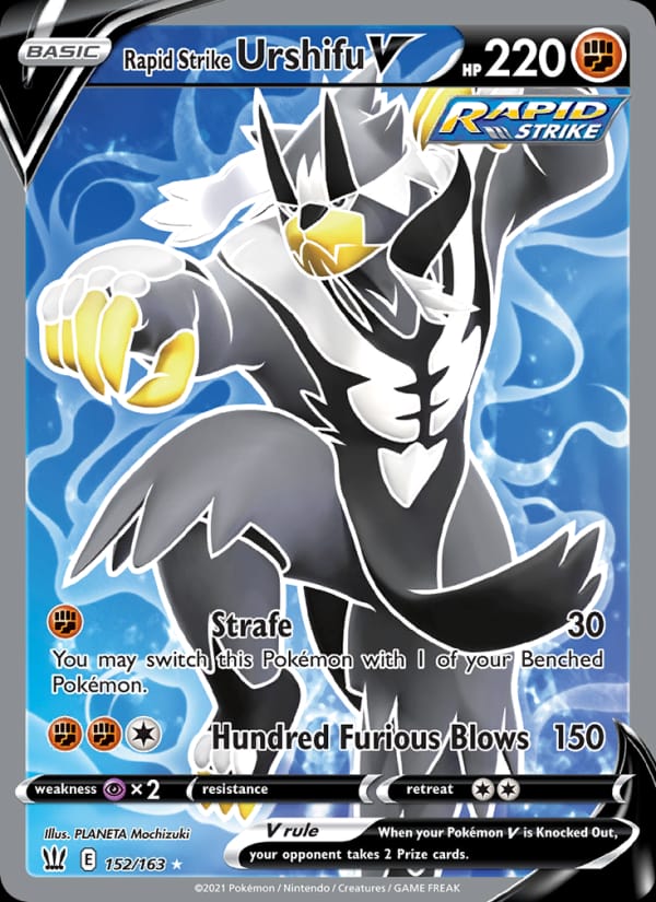 Rapid Strike Urshifu V, SWSH05: Battle Styles · 152/163