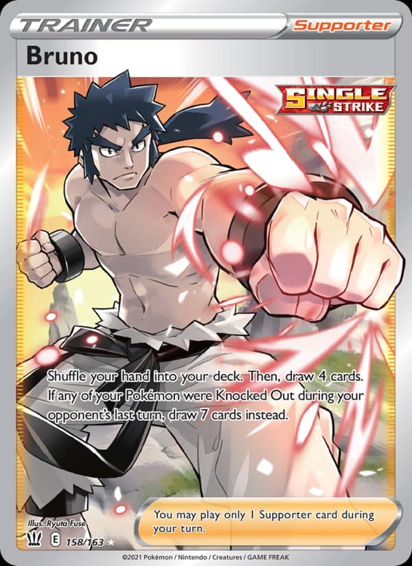 Bruno, SWSH05: Battle Styles · 158/163
