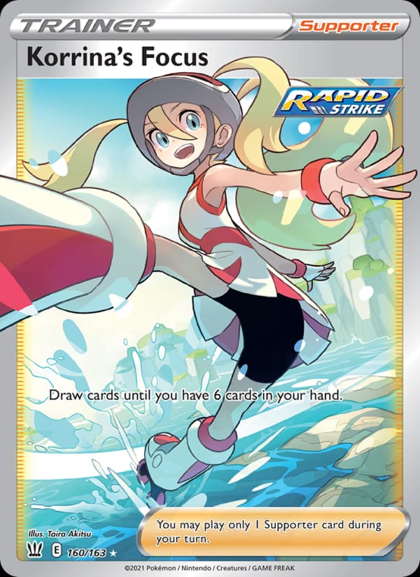 Korrina's Focus, SWSH05: Battle Styles · 160/163