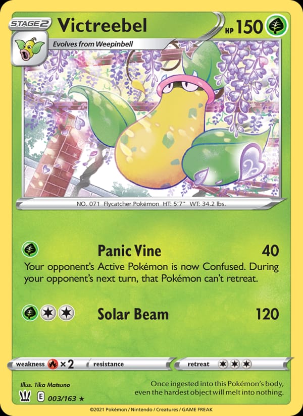 Victreebel, SWSH05: Battle Styles · 003/163
