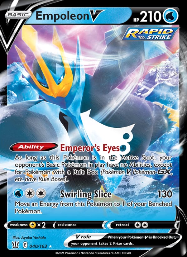 Empoleon V, SWSH05: Battle Styles · 040/163