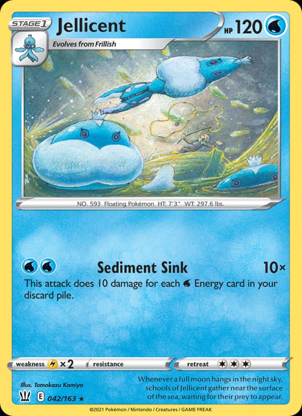 Jellicent, SWSH05: Battle Styles · 042/163