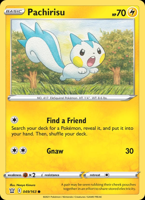 Pachirisu, SWSH05: Battle Styles · 049/163