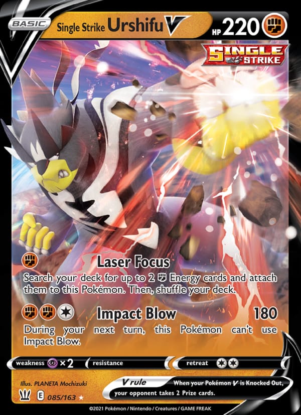Single Strike Urshifu V, SWSH05: Battle Styles · 085/163