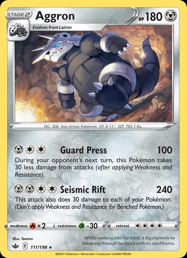 Aggron, SWSH06: Chilling Reign · 111/198