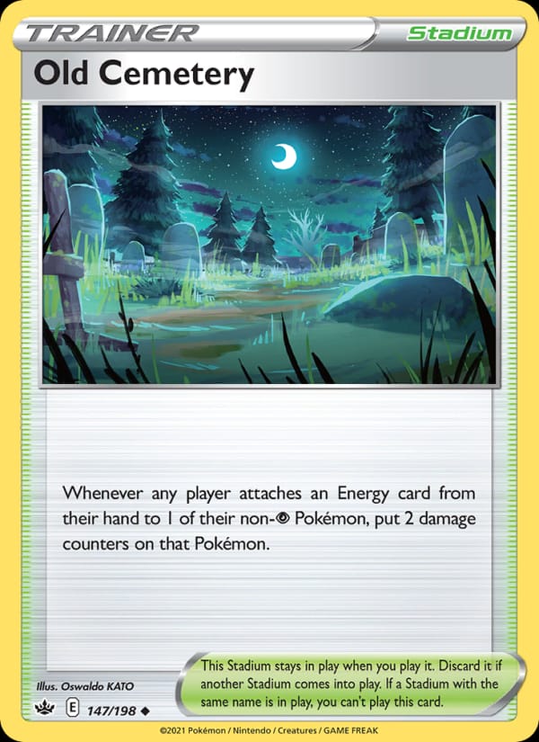 Old Cemetery, SWSH06: Chilling Reign · 147/198