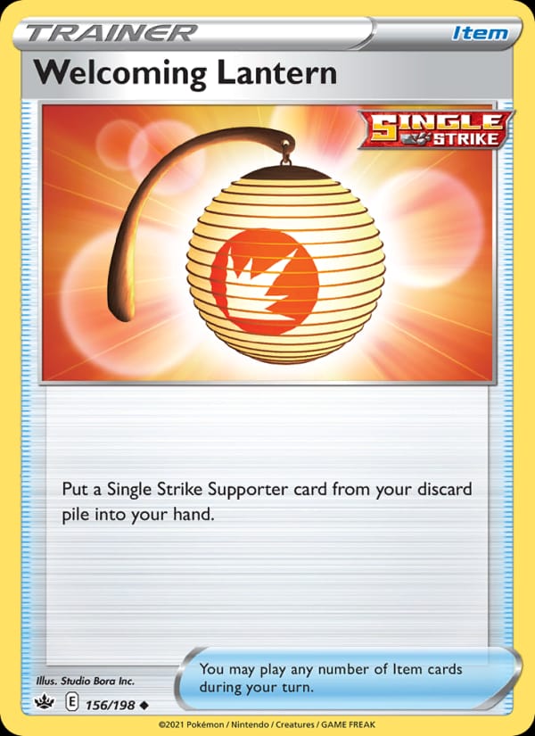 Welcoming Lantern, SWSH06: Chilling Reign · 156/198