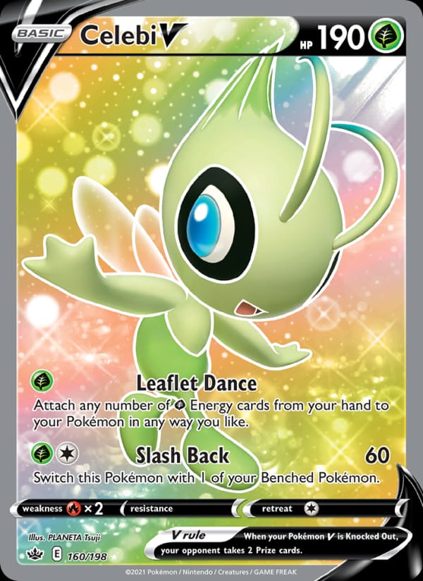 Celebi V, SWSH06: Chilling Reign · 160/198