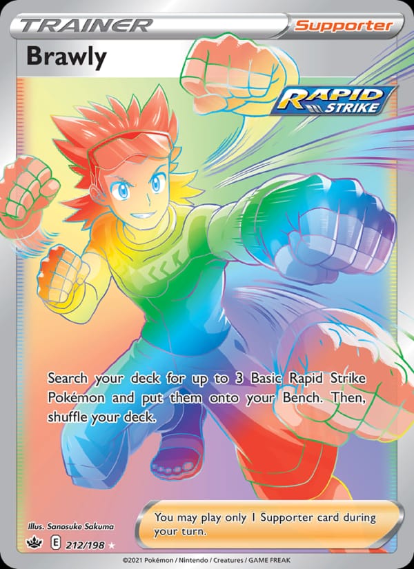 Brawly, SWSH06: Chilling Reign · 212/198