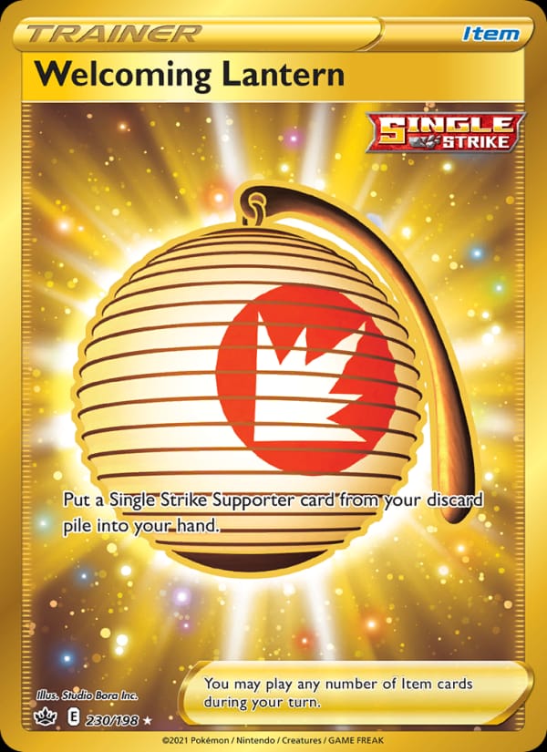 Welcoming Lantern, SWSH06: Chilling Reign · 230/198