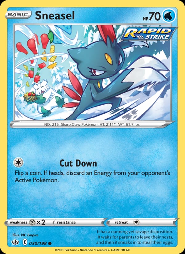 Sneasel, SWSH06: Chilling Reign · 030/198