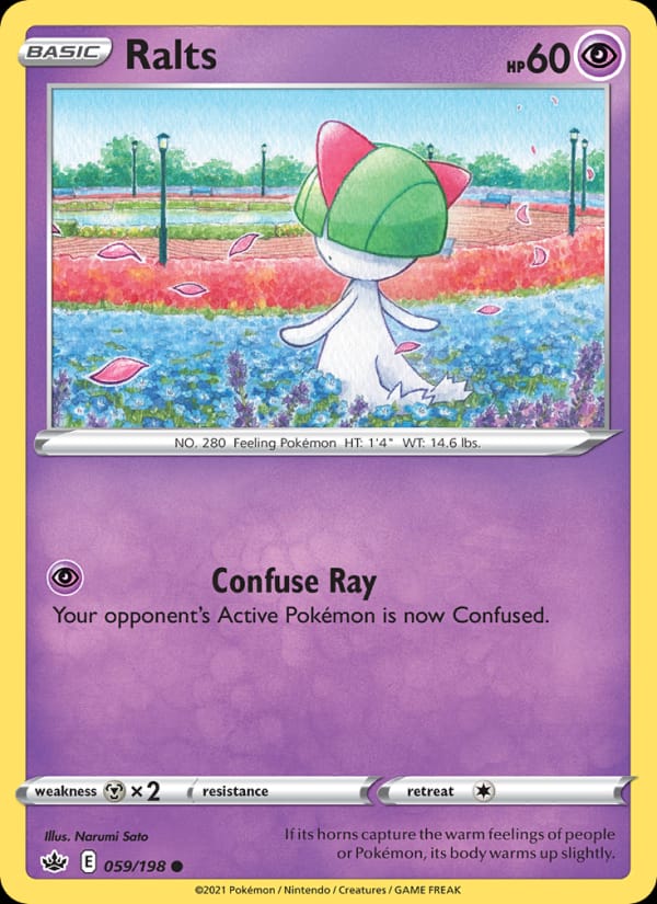 Ralts, SWSH06: Chilling Reign · 059/198