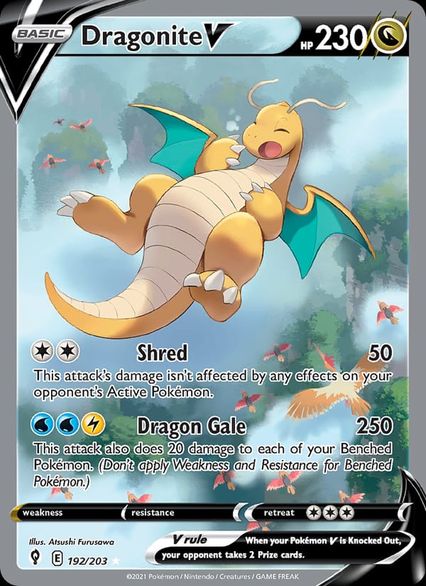 Dragonite V, SWSH07: Evolving Skies · 192/203