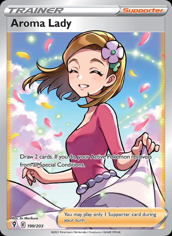 Aroma Lady, SWSH07: Evolving Skies · 199/203