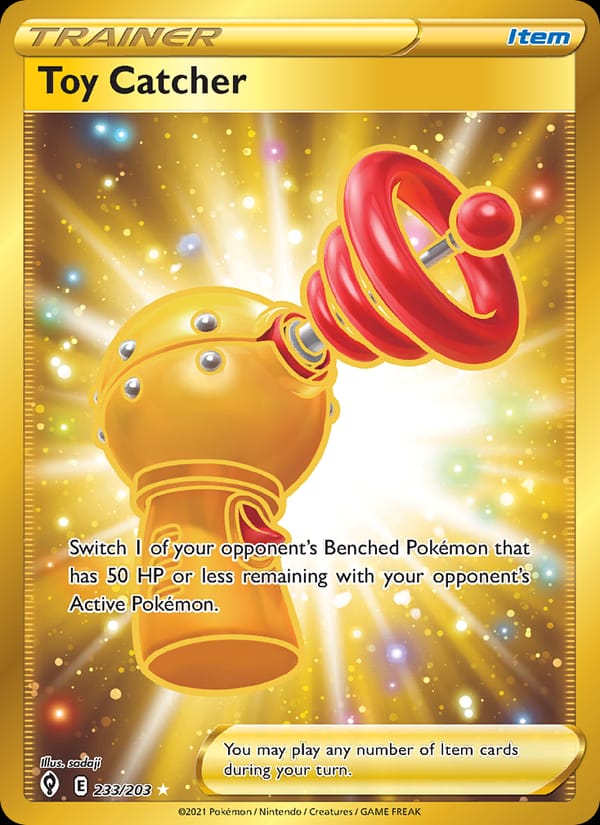 Toy Catcher, SWSH07: Evolving Skies · 233/203