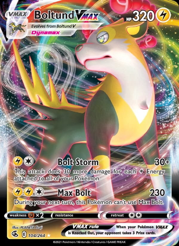 Boltund VMAX, SWSH08: Fusion Strike · 104/264