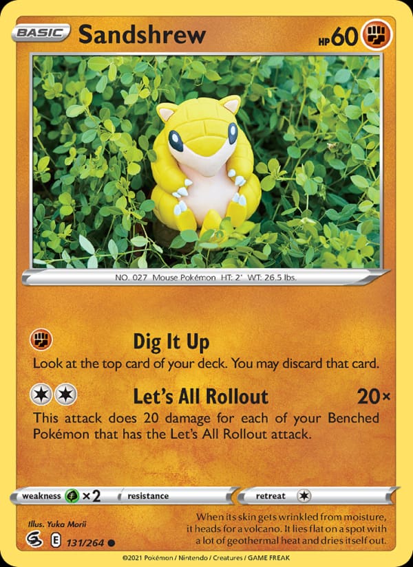 Sandshrew, SWSH08: Fusion Strike · 131/264